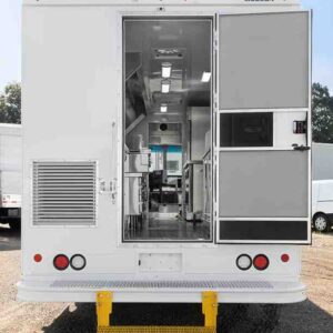 18-Foot F59 Food Truck Trailer Stainless Steel Aluminum Fiberglass for Snacks Hotdogs Candies Chips Ice Cream Retail - Kurt Traktörs