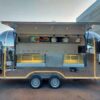 Catering Stainless Steel Towable Food Trailer for Snack Food Hotdogs Candies Chips Ice Cream Fast Food for Factories Businesses - Kurt Traktörs