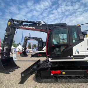 Hidromek HMK 140 LC Excavator with Isuzu Engine Eaton Hydraulic Cylinder Core Components like Motor Pump Gear PLC Bearing - Kurt Traktörs