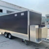 New Catering Trailer Towable Food Trailer for Snack Fast Food Hotdogs Candies Chips Ice Cream Fast Retail - Kurt Traktörs